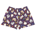 Trick or Treaters Athletic Short Shorts feature a playful design, perfect for Halloween fun and cozy relaxation.