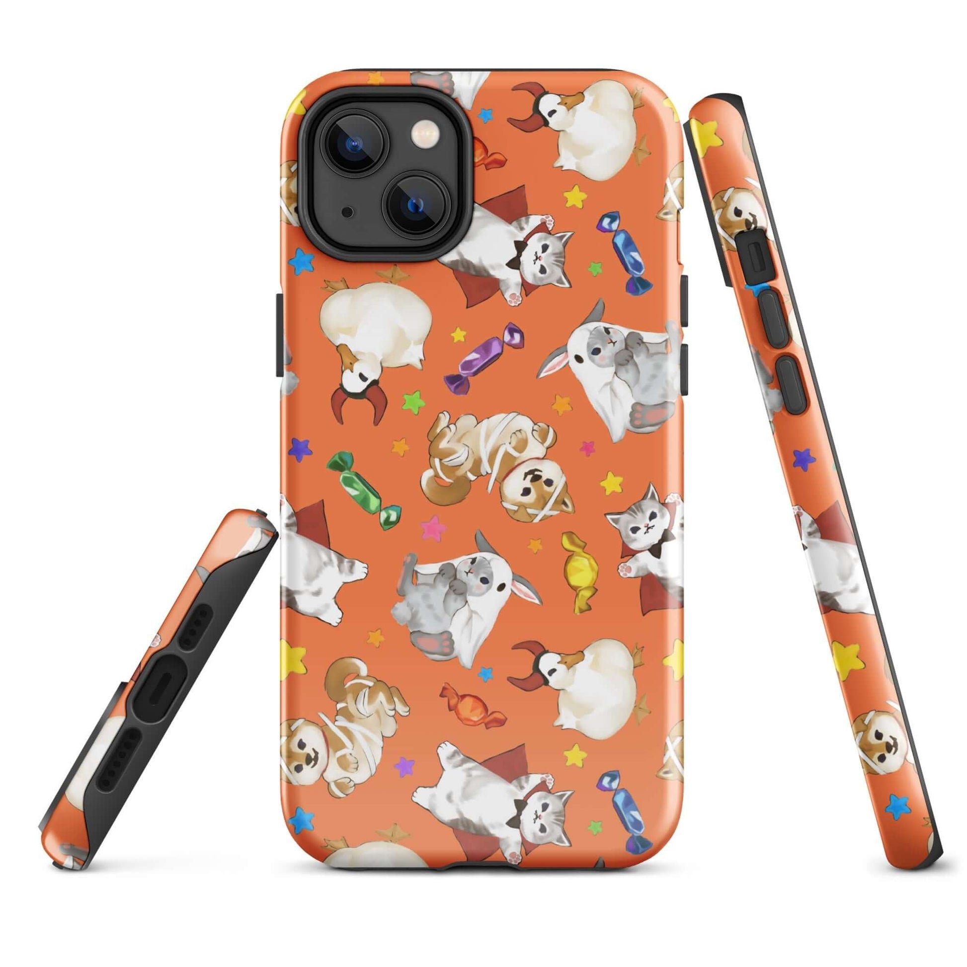 Durable Trick or Treaters iPhone® Tough Case features a stylish design and dual-layer protection for your phone.