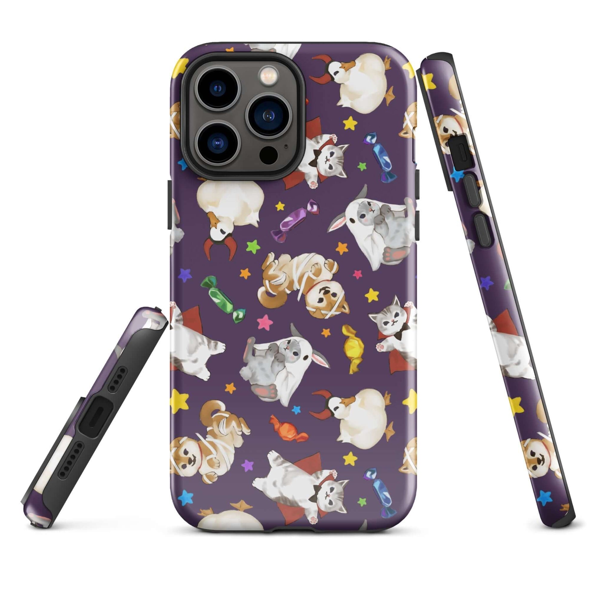Trick or Treaters iPhone® Tough Case offers stylish protection with durable dual-layer design and impact resistance.
