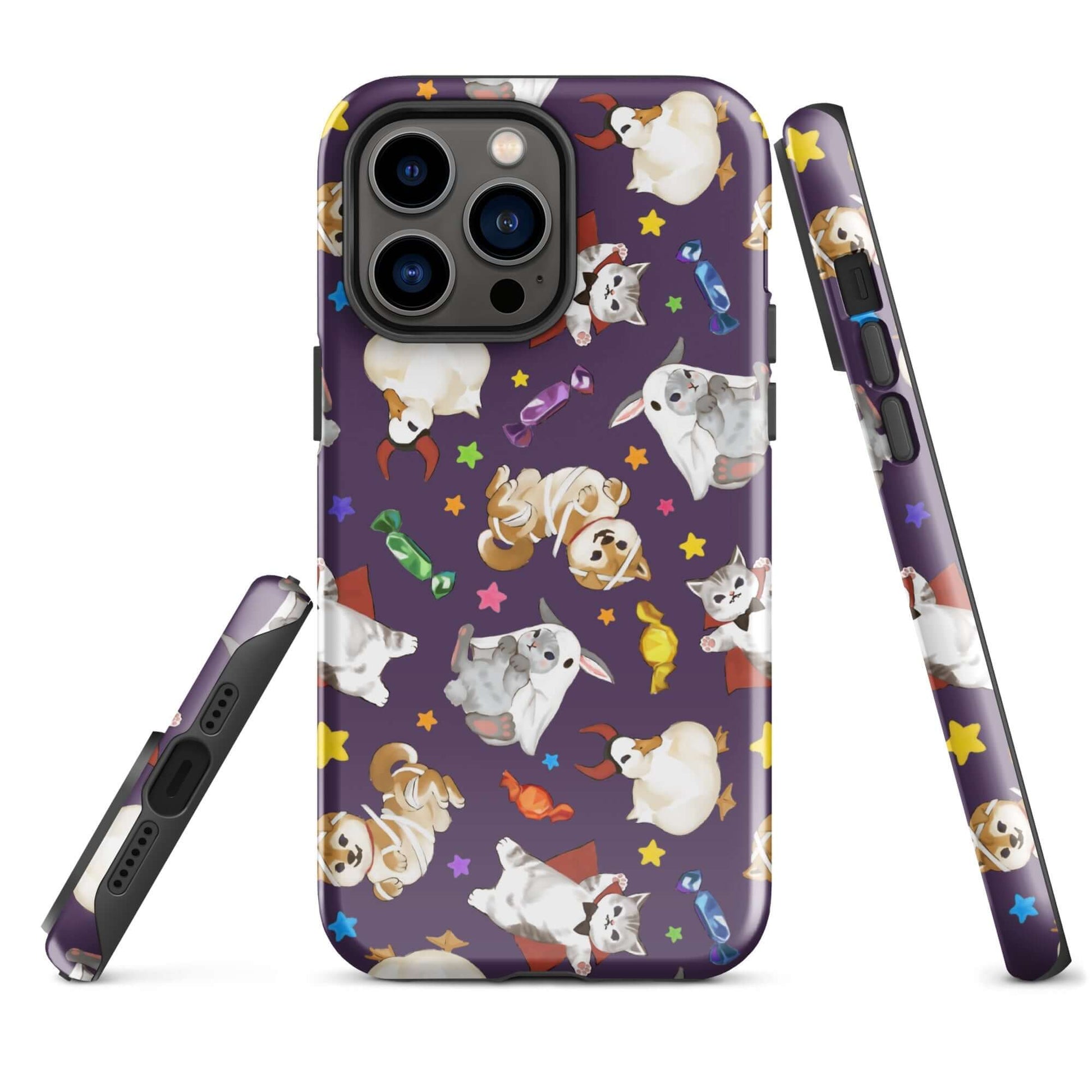 Trick or Treaters iPhone® Tough Case features a playful design while providing durable, impact-resistant protection.