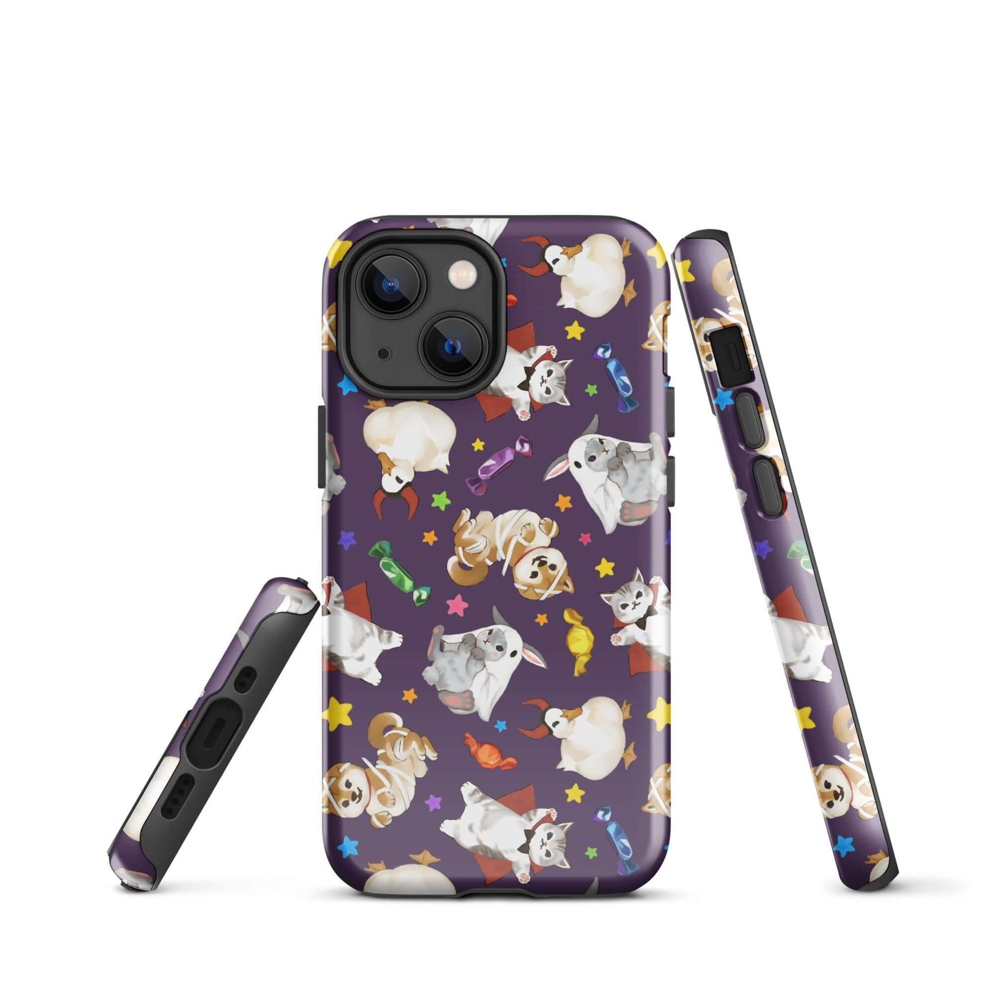 Stylishly protect your phone with the Trick or Treaters iPhone® Tough Case, featuring a fun, durable design.