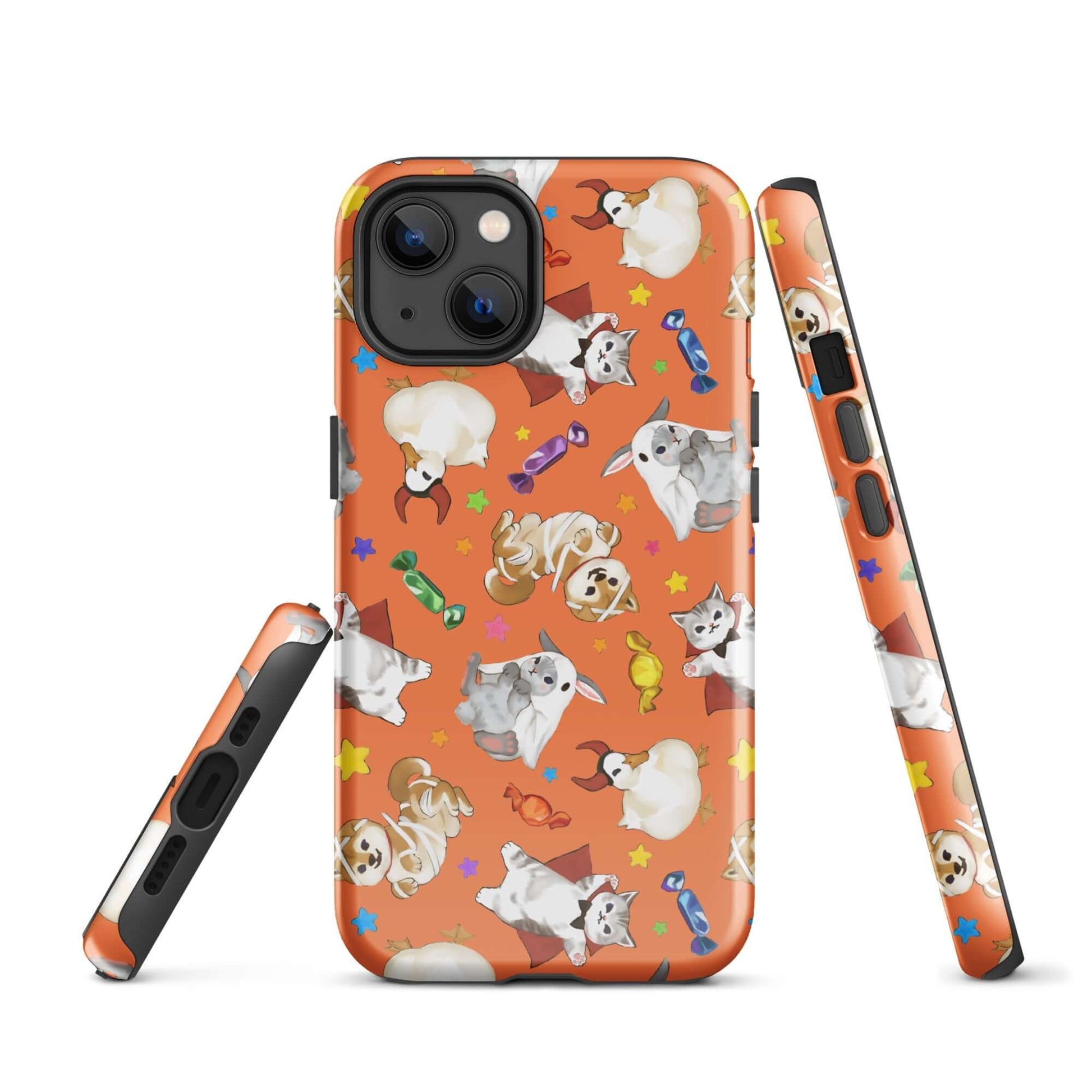 Durable Trick or Treaters iPhone® Tough Case with fun designs, perfect for protecting your device in style.
