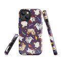 Trick or Treaters iPhone® Tough Case features a playful design with pets and offers durable, stylish protection.