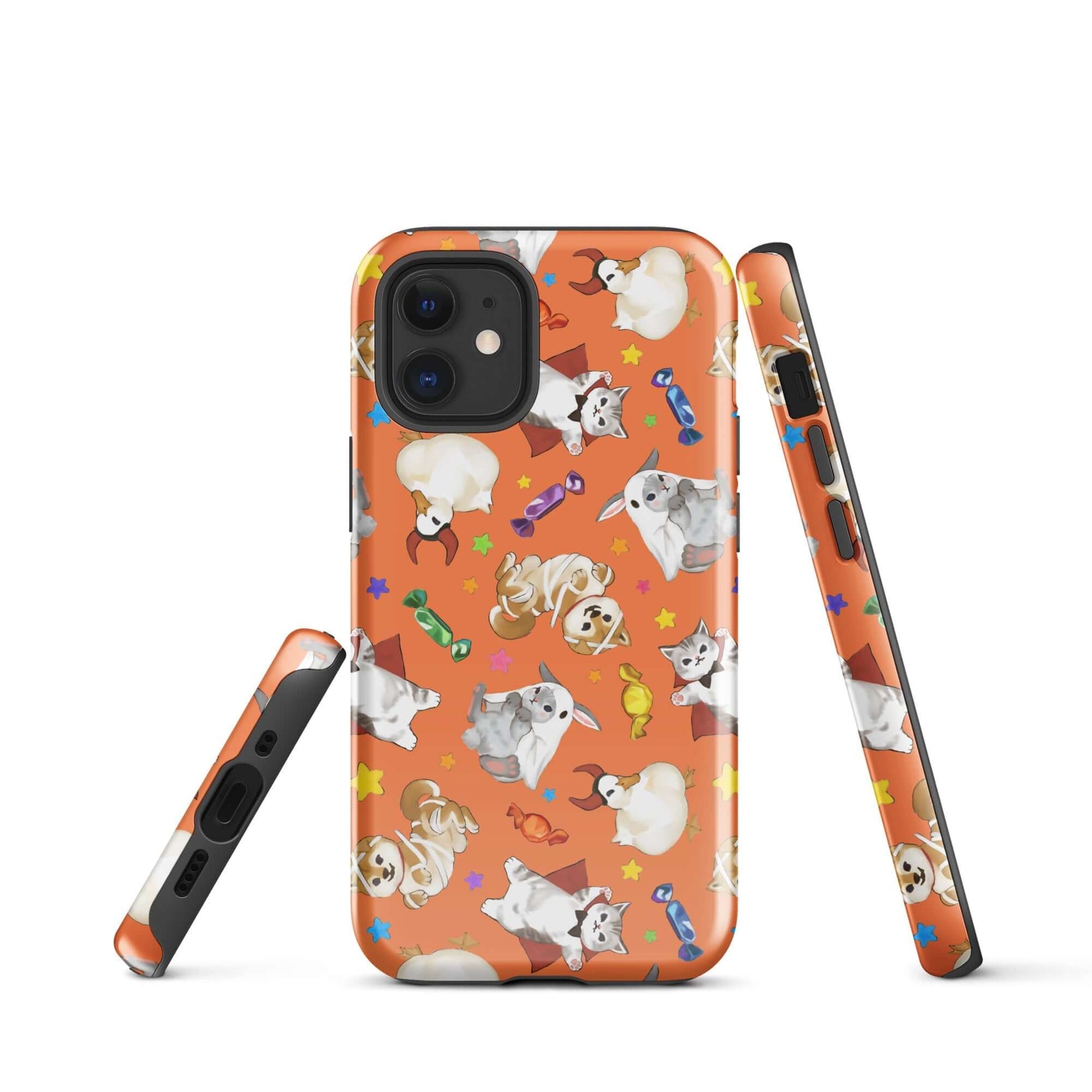 Trick or Treaters iPhone® Tough Case offers durable protection with a stylish design for your phone's safety year-round!