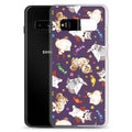 Trick or Treaters Samsung® Clear Case showcases adorable Halloween designs, keeping your phone safe and stylish.