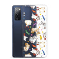 Cute Trick or Treaters Samsung® Clear Case showcases playful designs, keeping your phone safe this Halloween.