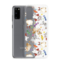 Protect your phone in style with the Trick or Treaters Samsung® Clear Case, perfect for Halloween fun!
