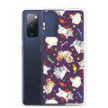 Stylish Trick or Treaters Samsung® Clear Case showcases cute Halloween designs while protecting your phone securely.