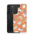 Keep your phone safe this Halloween with the adorable Trick or Treaters Samsung® Clear Case. Perfect for trick-or-treating!