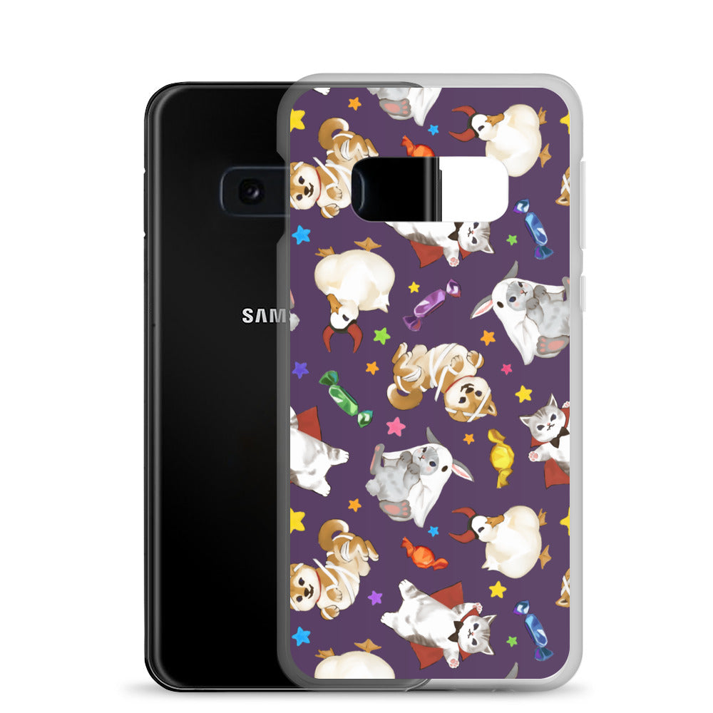 Protect your phone in style this Halloween with the Trick or Treaters Samsung® Clear Case featuring adorable designs.