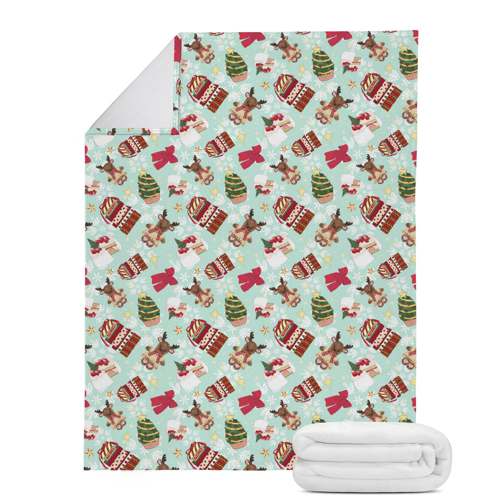 First Christmas Blanket (Wintergreen) | Koibito Clothing.