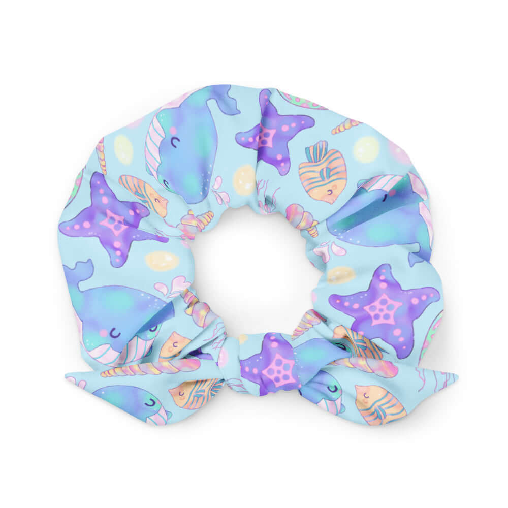 Add a whimsical touch to your hairstyle with the Under the Sea Scrunchie, perfect for a cute and cheerful look!
