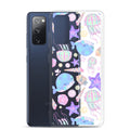 Under the Sea Samsung® Clear Case showcasing cute marine designs to protect your phone with style and cheer.