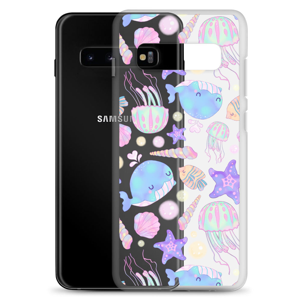 Cute and kawaii, the Under the Sea Samsung® Clear Case adds charm while protecting your phone from scratches and dirt.