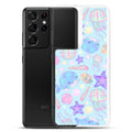 Cute and protective, the Under the Sea Samsung® Clear Case adds kawaii charm to your Galaxy S21 Ultra.