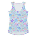 Colorful Under the Sea Tank Top featuring playful sea creatures, perfect for a fun and comfortable summer look.