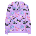 Vibrant Axolotl Hoodie featuring colorful prints, perfect for mixing and matching with your favorite outfits.