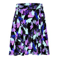 Vibrant Butterfly Skater Skirt with a flattering fit and comfy elastic waistband, perfect for any occasion.